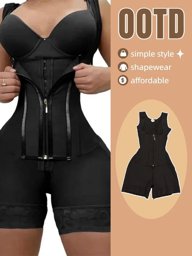 SlimFit Lace Core Shaper Bodysuit