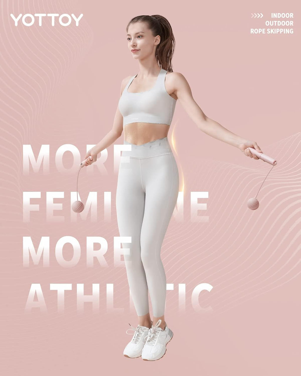 GlowFit Smart Jump Rope Pro