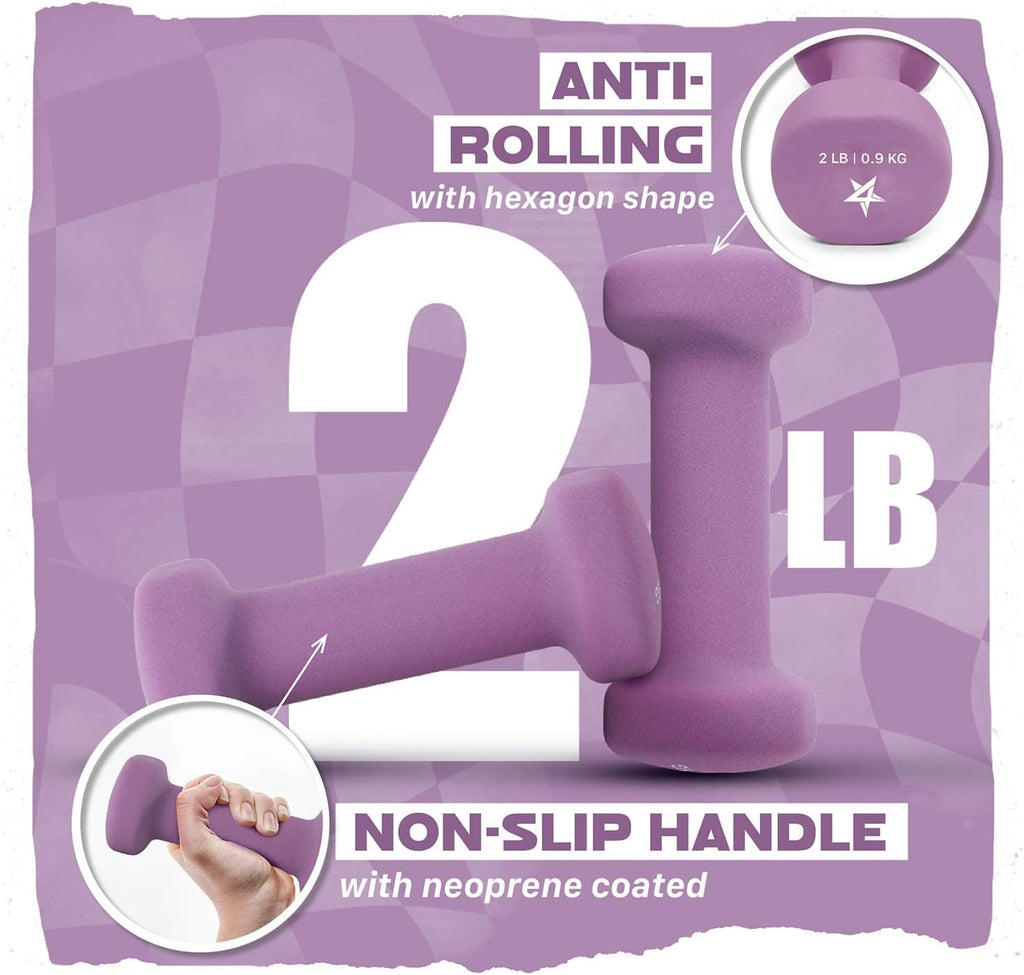 GripPro Neoprene Dumbbells