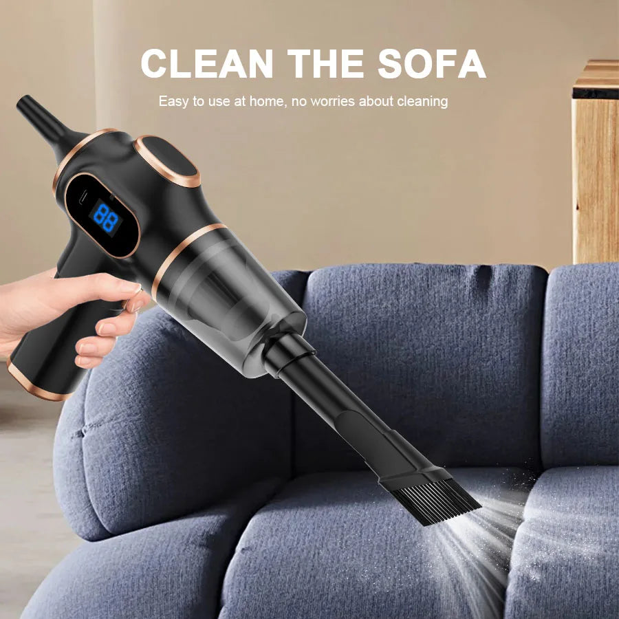 QuickClean Portable Car Vacuum Cleaner