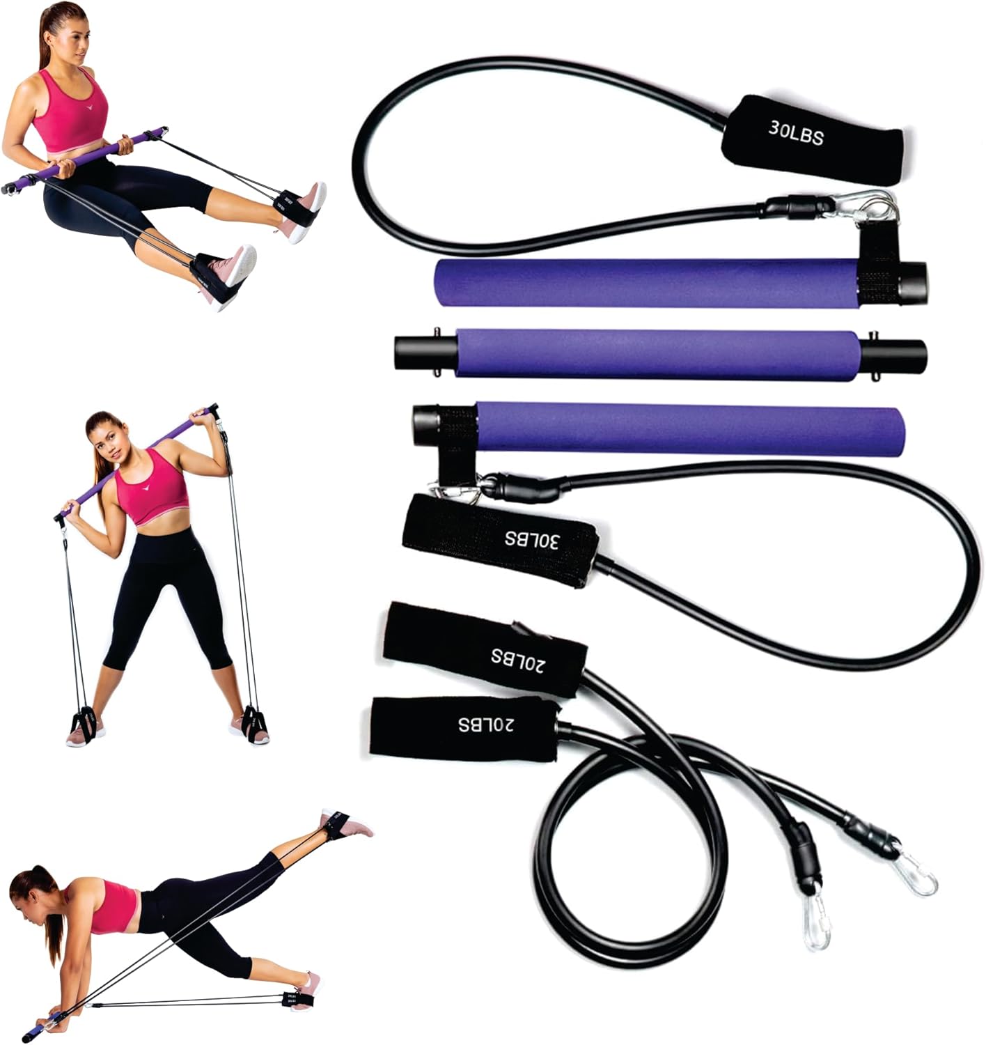 Portable Pilates Bar Pro Kit