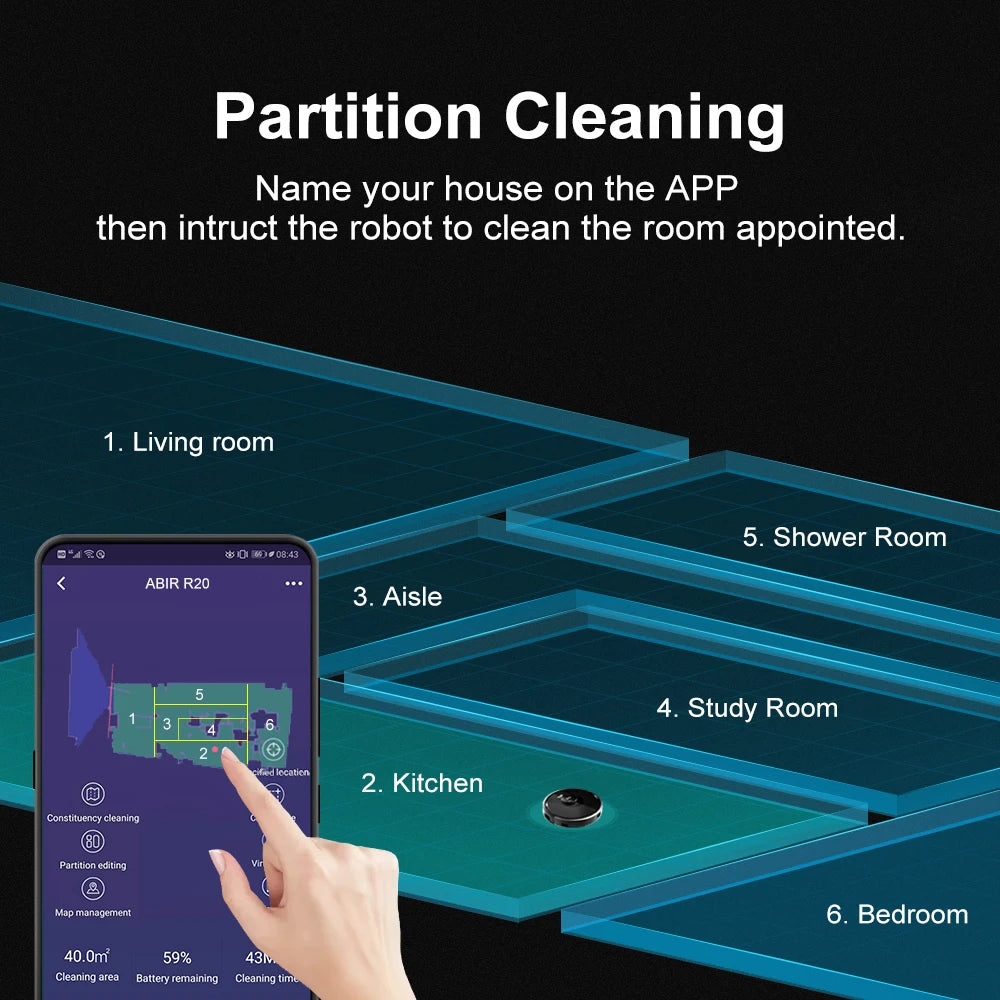 Smart Laser Home Vacuum Pro